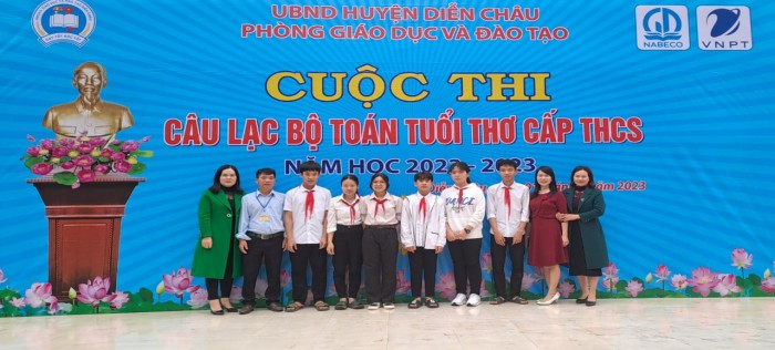Đội tuyển thi Toán tuổi thơ năm học 2022-2023