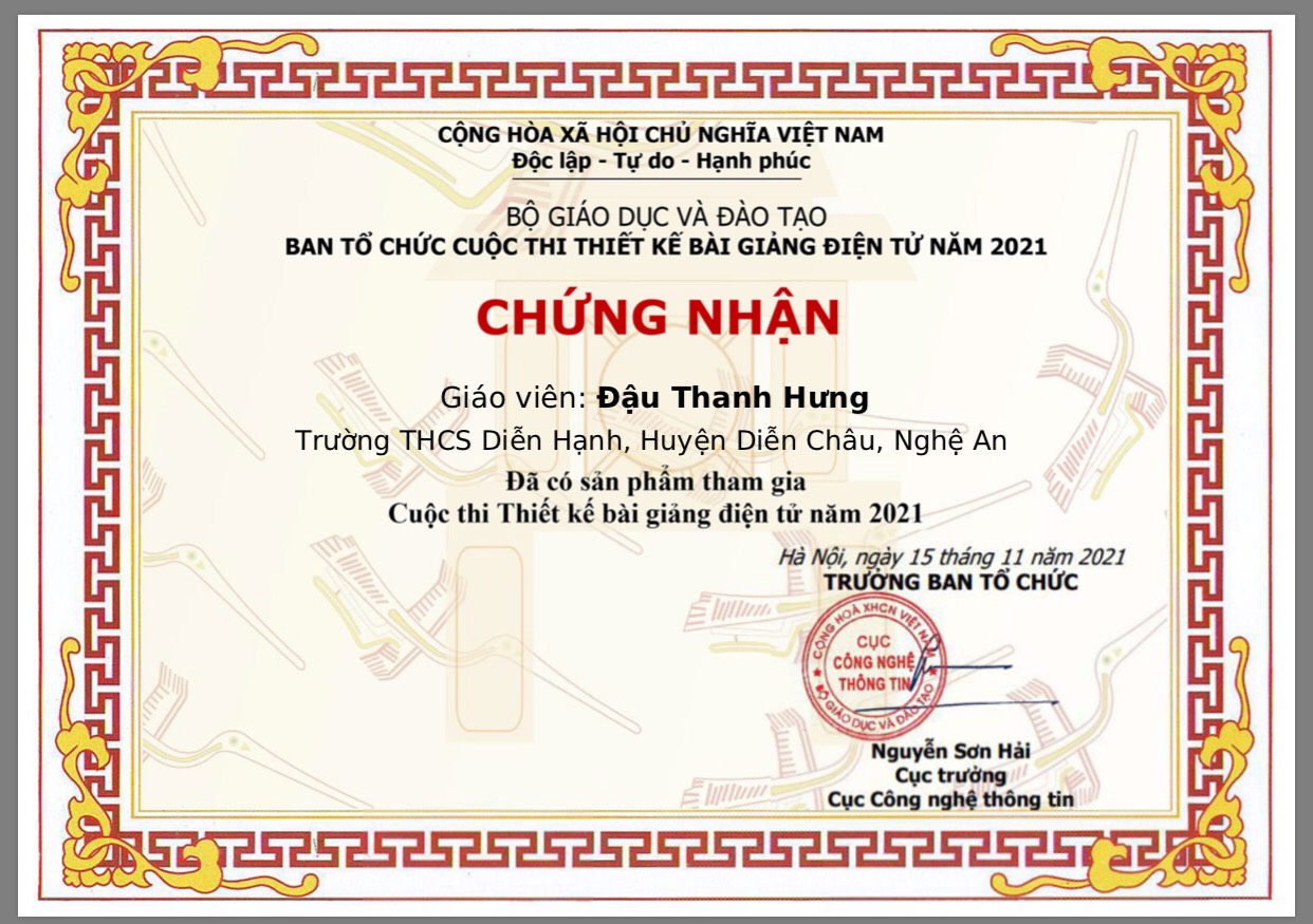 Bài giảng điện tử