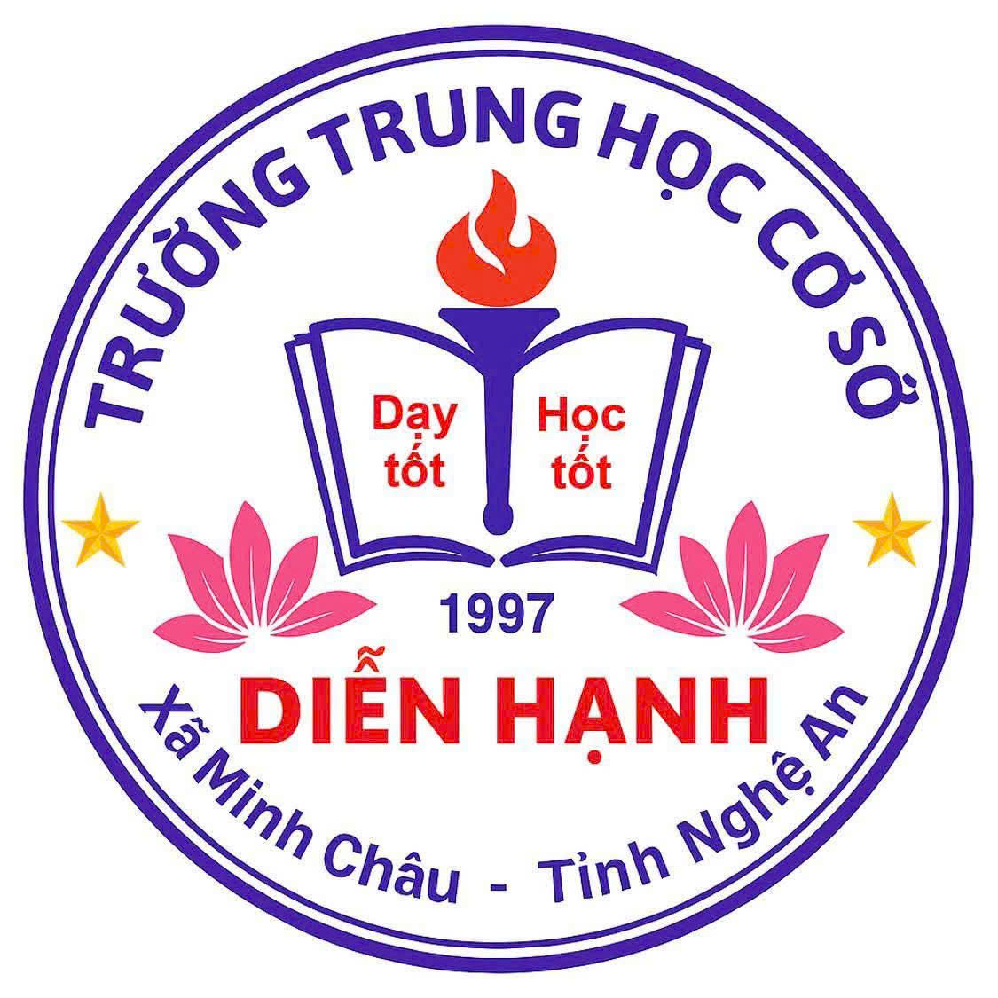 Hình lo gô trường THCS Diễn Hạnh